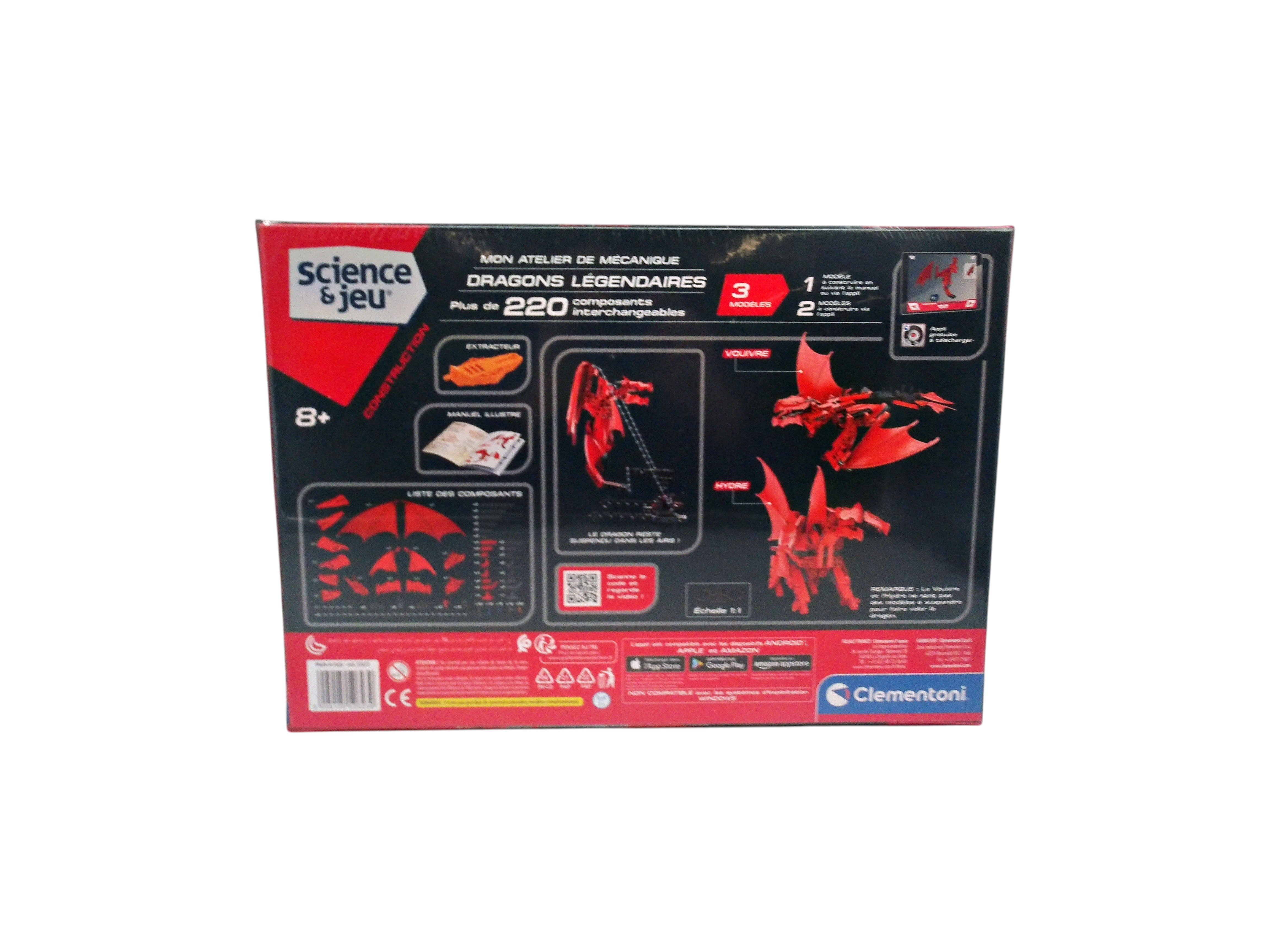 Voir photo 2 de Science et jeu - Mon atelier de mécanique - Dragons Légendaires Science et jeu - Mon atelier de mécanique - Dragons Légendaires Comme neuf - Vue 2 -